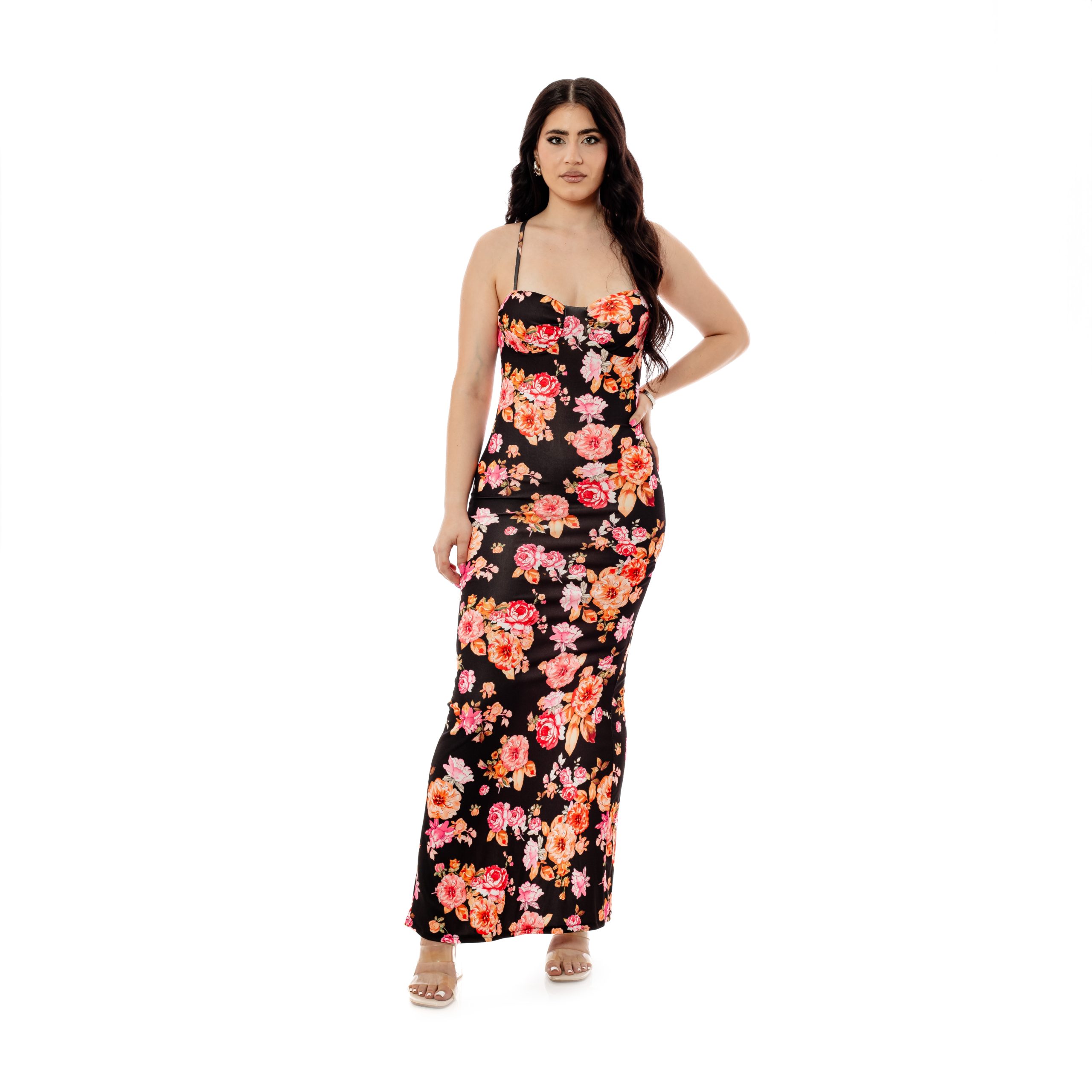 Izella Maxi Floral Dress