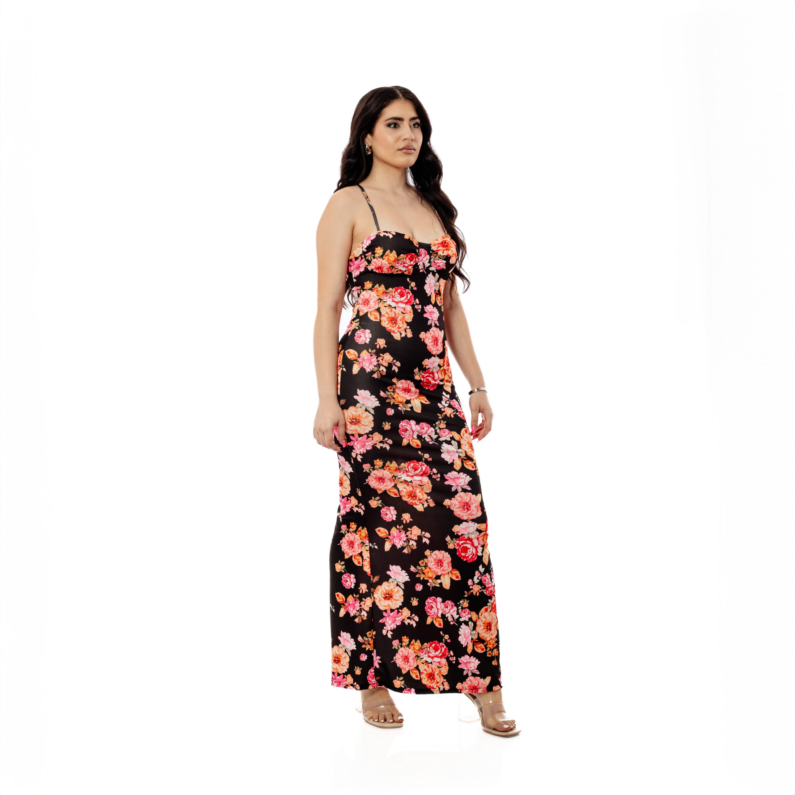 Izella Maxi Floral Dress