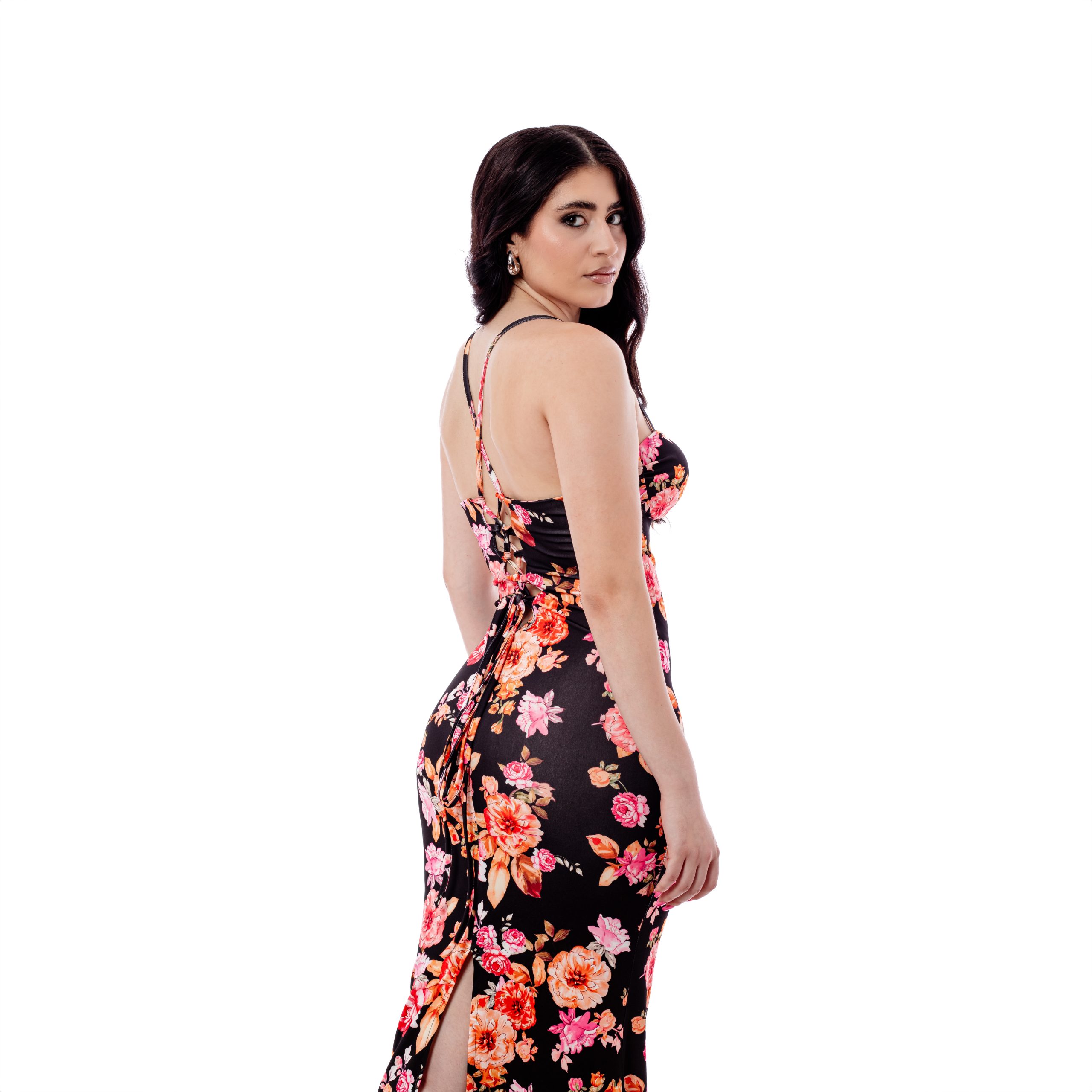 Izella Maxi Floral Dress