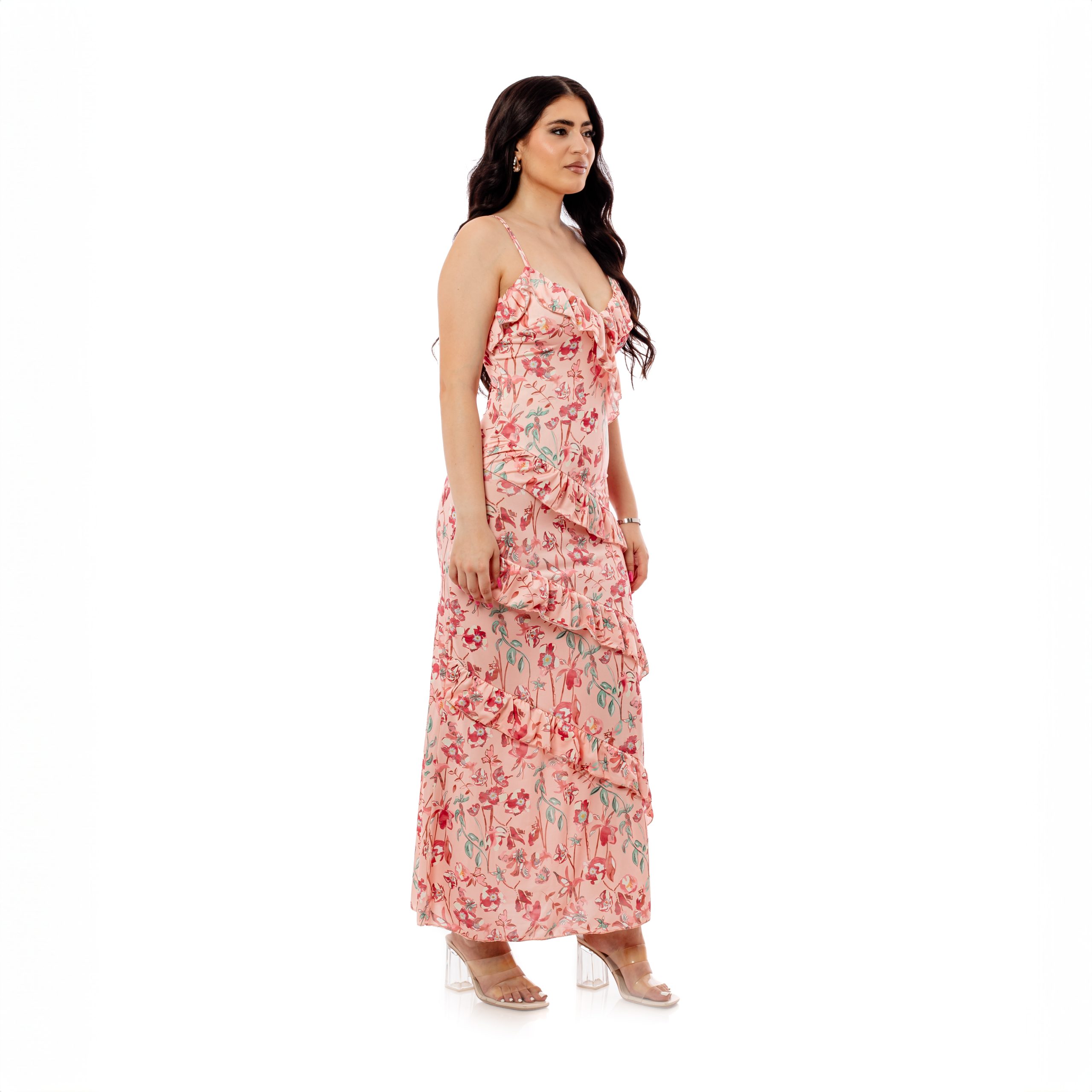 Nora Maxi Flower Dress