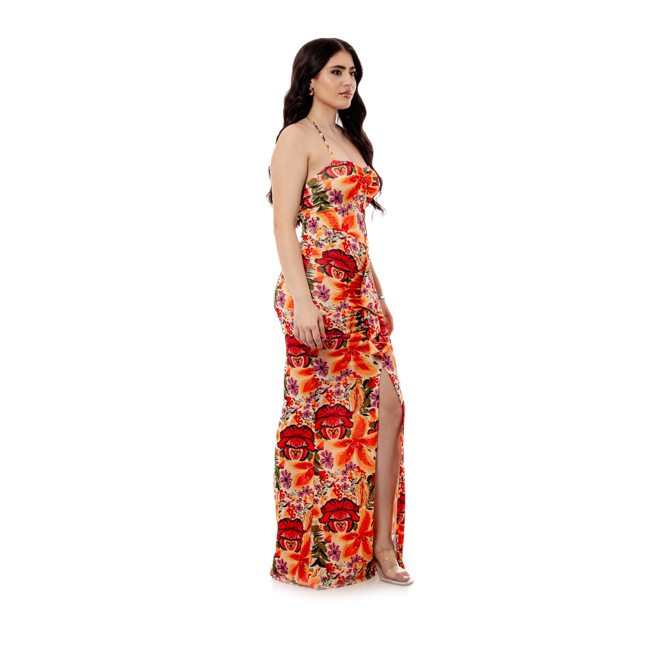 Inez Maxi Dress Red