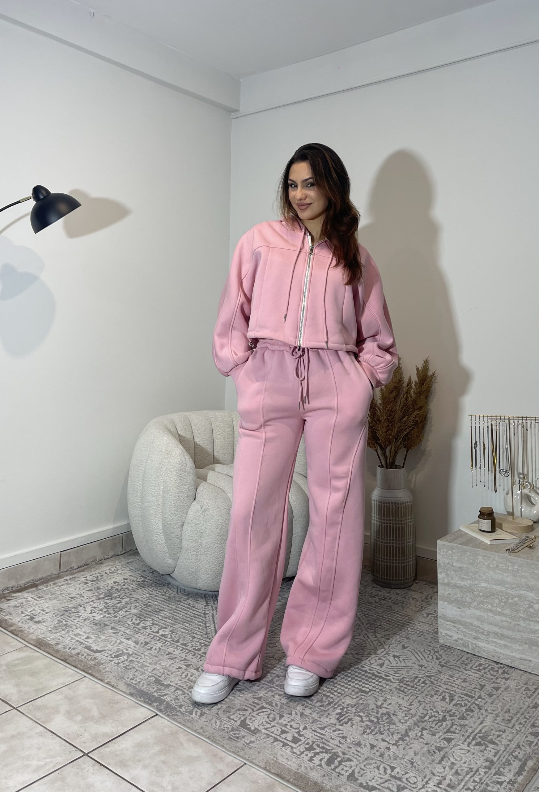 Pink Fleece Set
